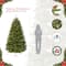 7.5ft. Pre-Lit Fraser Fir Grand Artificial Christmas Tree, Clear Lights